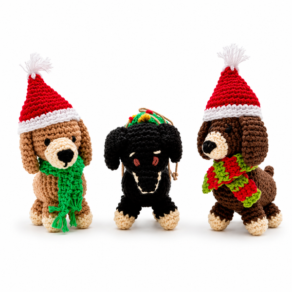 Set de esferas de perritos