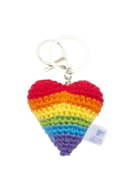 Llavero Corazón Pride