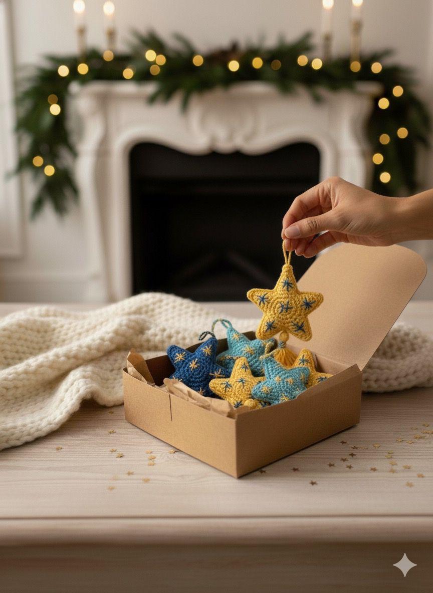 Set de esferas de estrella