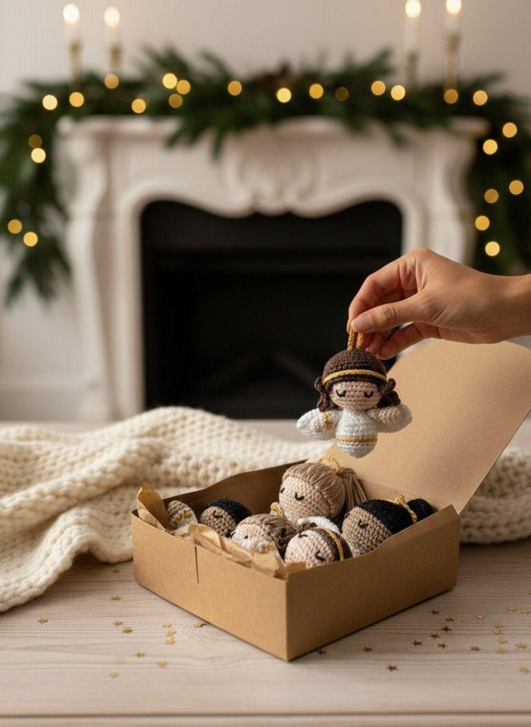 Juego de Esferas de Angelitas